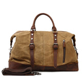 Vintage Military Style Duffel Travel Luggage by Wolph