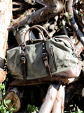 Vintage Military Style Duffel Travel Luggage by Wolph