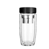 400ml Tea Infuser Double Glass Water Bottle