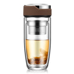 400ml Tea Infuser Double Glass Water Bottle