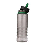 800ML Ribbed Cycling Water Bottle with Straw