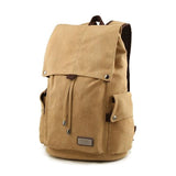 Canvas Anti-theft Travel Backpack for Boys & Girls